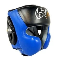 Rival RHG30 Boxing Training Headgear – Black/Red -Professional Boxing Equipment Store rhg30blackblue large