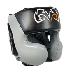 Rival RHG30 Boxing Training Headgear – Black/Blue -Professional Boxing Equipment Store rhg30blackgrey large 2nd 2