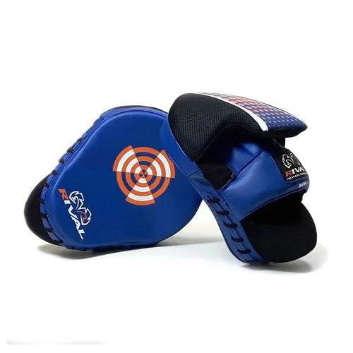 Rival RAPM Pro Punch Mitts – Black/Blue. 1 Rival RAPM Pro Punch Mitts – Black/Blue.