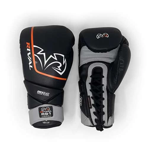 Rival RS1 Pro Sparring Gloves 20th Anniversary – Black 2 Rival RS1 Pro Sparring Gloves 20th Anniversary – Black - Image 2