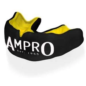 Ampro Custom Made Dentist Pro Mouthguard – Yellow & Black 1 Ampro Custom Made Dentist Pro Mouthguard – Yellow & Black