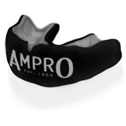 Ampro Custom Made Dentist Pro Mouthguard – Silver & Black
