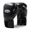 Winning MS Training Hook&Loop Boxing Gloves – Black