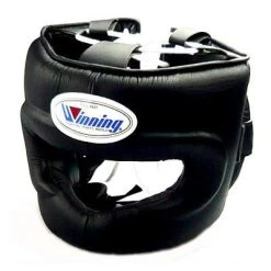 Winning FG-5000 Full Face Bar Headguard – Black